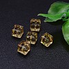 Faceted Cube Imitation Austrian Crystal Bead Strands G-M184-6x6mm-28A-2