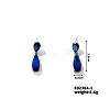 Elegant Shiny Waterdrop Stud Earrings for Women KM9584-1-1