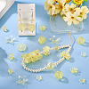 130Pcs 8 Styles Plating Acrylic Beads OACR-TA0004-51A-8