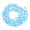 Imitation Jade Electroplate Glass Beads Strands LS-EGLA-A039-J2mm-B03-3