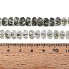 Crackle Transparent Glass Beads Strands GLAA-N068-03A-02-4