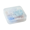 60Pcs 6 Colors Opaque Acrylic Beads MACR-FS0001-69-6
