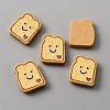 Opaque Resin Cabochons CRES-WH0010-035G-2