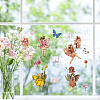 8 Sheets 8 Styles PVC Waterproof Wall Stickers DIY-WH0345-054-5