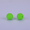 Round Silicone Focal Beads SI-JX0046A-119-2