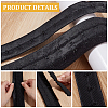 20 Yards 2 Styles Polyester Hook and Iron Eye Tape FIND-BC0013-99B-4