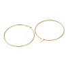 304 Stainless Steel Big Hoop Earrings EJEW-F188-24G-G-2
