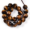 Natural Tiger Eye Beads Strands G-S345-10mm-22-3