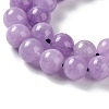 Dyed Natural Malaysia Jade Beads Strands G-G021-02B-05-4