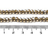 Electroplate Transparent Glass Beads Strands EGLA-A035-T3mm-A16-4