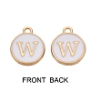 Golden Plated Alloy Charms ENAM-SZ0001-25A-W-2