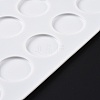 DIY Flat Round Wax Seal Stamp Silicone Mats AJEW-A038-01-4