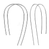 2 Pairs Sterling Silver Ear Wire STER-WH0061-46P-1