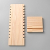 12-Slot Wood Necklaces Organizer Display Stands NDIS-WH20003-02-2