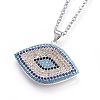 304 Stainless Steel Pendant Necklaces NJEW-L150-04-2