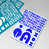 Silk Screen Printing Stencil DIY-WH0341-272-6