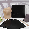 Cap Brim Plastic Board DIY-WH0591-246A-01-4