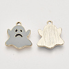Light Gold Plated Alloy Pendants LS-ENAM-T009-36B-2