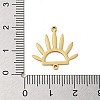 304 Stainless Steel Connector Charms LS-STAS-R226-06G-3