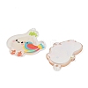 Printed Acrylic Pendants OACR-A043-01-3