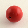 Round Cinnabar Beads LS-X-CARL-Q002-8mm-2
