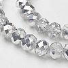 Electroplate Glass Bead Strands LS-GR10MMY-07S-2