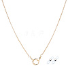 Iron Eyeglass Chains AJEW-CN0006-72KCG-1
