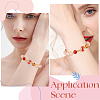 6Pcs Resin Toggle Clasps KK-BBC0018-90-4