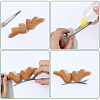 16Pcs 4 Styles Fibre Antler Snowman Hand Branch DOLL-GF0001-10-6
