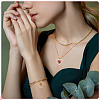40Pcs 10 Styles Alloy Enamel Pendants ENAM-ME0001-59-4