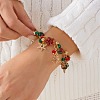 Christmas Alloy Beads Charm Bracelets FS-WGF0FCC-01-2