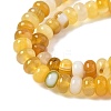 Natural Banded Agate Beads Strands G-F790-I01-01B-4