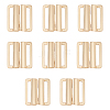 SUPERFINDINGS 8Pcs Alloy Bikini Clips FIND-FH0009-24LG-1