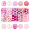 180pcs 10 Styles Natural & Synthetic Mixed Gemstone Beads G-PH0002-24-1