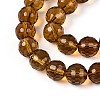 Transparent Glass Bead Strands GLAA-R095-8mm-32-3