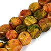 Natural Multi-Color Agate Beads Strands G-Q606-75-2