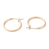 Brass Huggie Hoop Earrings EJEW-Q765-02G-2