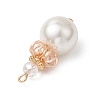 Shell Pearl Pendants PALLOY-TA00214-4