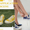 40Pcs 2 Colors Heart Alloy Shoes Charms HJEW-HY00091-5