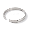 Non-Tarnish 304 Stainless Steel Textured Bangles BJEW-F464-13P-3