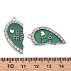 Alloy Enamel Split Pendant LS-ENAM-S130-25I-3