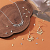 40Pcs 2 Colors Brass Charms KK-TADJ0001-08-6