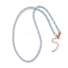 3.5MM Round Nylon Cotton Cord Necklace Making NJEW-C106-03RG-11-1