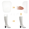   16Pcs 2 Styles PP Plastic Boots Support AJEW-PH0011-05-3