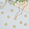 10Pcs Brass Pendants KK-BBC0020-54-3