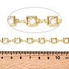 Brass Square Link Chains CHC-H114-02G-02-3