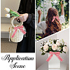 10 Yards Polyester Ruffled Lace Ribbon DIY-CY0001-23D-4