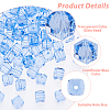 2 Strands Transparent Glass Beads Strands GLAA-HS0001-12C-4