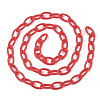 Opaque Acrylic Cable Chains SACR-N010-001E-2
