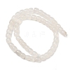 Natural Grey Agate Beads Strands G-C258-01-3